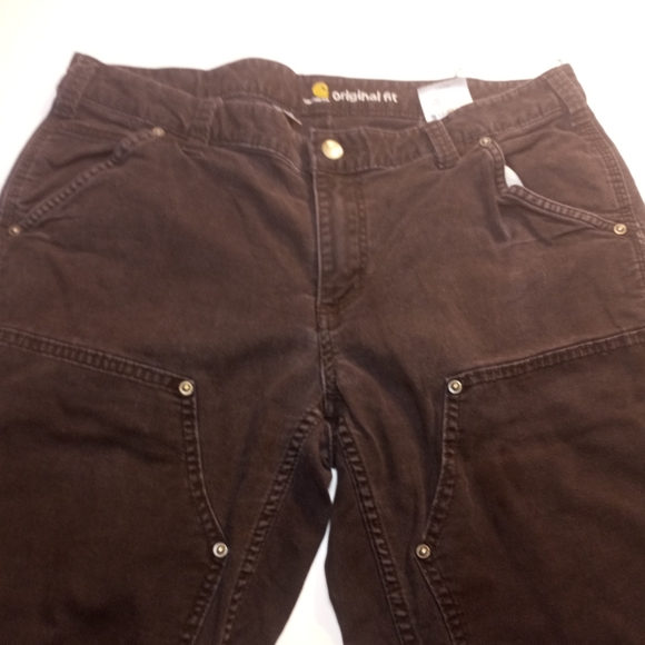 Carhartt Double Knee Jeans Sz 14 Regular - Picture 3 of 10